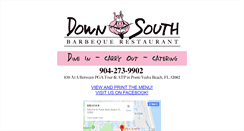 Desktop Screenshot of downsouthbarbeque.com